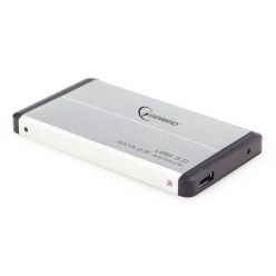 GEMBIRD externí box pro 2.5" HDD, USB 3.0, stříbrný