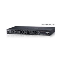 ATEN PE-6208 Power over the Net - 10A Total current Metered, 8 Outlet SW