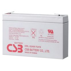 CSB Pb záložní akumulátor VRLA AGM 6V/9Ah (HRL634W F2)