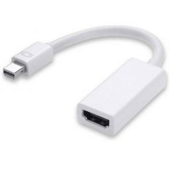 PremiumCord  adaptér Mini DisplayPort -> HDMI, M/F, 17cm, bílý