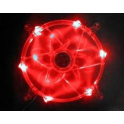 PRIMECOOLER PC-L18025L12S/Red, ventilátor, 18cm