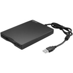 Sandberg Floppy Mini Reader, externí disketová mechanika, USB, černá