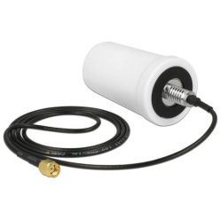 Delock WLAN anténa RP-SMA 802.11 ac/a/h/b/g/n 2 dBi všesměrová - bílá, venkovní