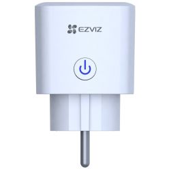 EZVIZ chytrá zásuvka T30-10B Statistics/ Wi-Fi/ EU/ výkon 2300 W/ Google Assistant/ Amazon Alexa/ bílá