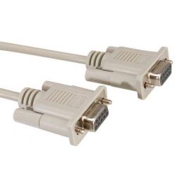 Roline křížený null modem kabel  FD9-FD9, 1.8m