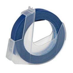 Dymo páska do tiskárny štítků, S0898140, černý tisk/modrý podklad, 3m, 9mm, 3D
