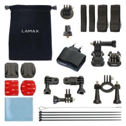 Sada příslušenství Lamax  pro akční kamery L - 15 ks