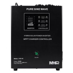 MHPower záložní zdroj MHPower MSKD-2100-48, UPS, 2100W, čistý sinus, 48V, solární regulátor MPPT