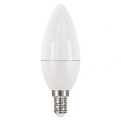 Emos LED žárovka CANDLE, 7.3W/60W E14, WW teplá bílá, 806 lm, Classic A+