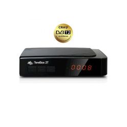AB TereBox2T HD DVB-T2/C přijímač, Full HD, H,265 HEVC, HDMI, SCART, USB
