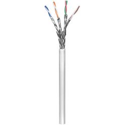 Kabel S/FTP (PiMF) kulatý, kat. 6, LSOH+FRNC, 100m, lanko, CCA