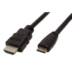 HDMI 2.0 kabel, HDMI M - miniHDMI M, 0.8m