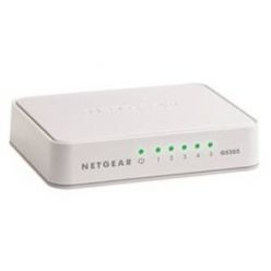 Netgear GS205, 5 Port Gigabit Switch (plastic case)