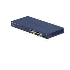 Netgear GS716TP 16-Port Gigabit PoE+ Smart Managed Switch, 2x SFP, PoE 180W