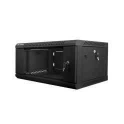 Nástěnný rack 19'' 4U 600X450mm černý