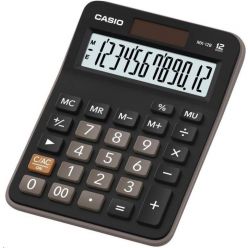 CASIO kalkulačka MX 12 B, černá, stolní, dvanáctimístná
