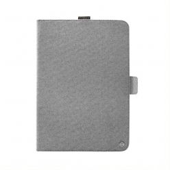 Textilní pouzdro pro 10,1" tablety FIXED Novel se stojánkem a kapsou pro stylus, šedé