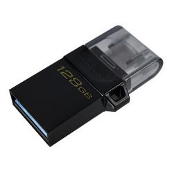Kingston DataTraveler MicroDuo 3 - 128GB, flash disk, USB 3.0, OTG