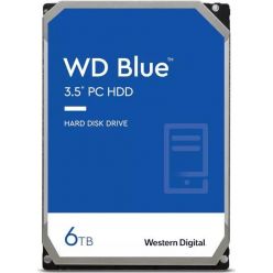 WD Blue 6TB, 3.5" HDD, 5400rpm, 256MB, CMR, SATA III