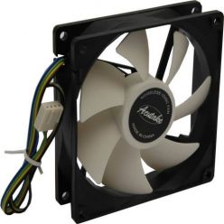 Acutake White Wing Fan De Luxe, ventilátor 92x25mm, 600-2000rpm, bílý