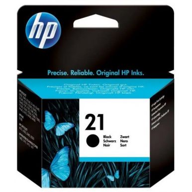 HP 21, černá inkoustová cartridge, 5ml, C9351AE