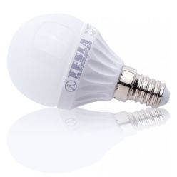 MG140330-1 Tesla - LED žárovka mini BULB, E14, 3W, 230V, 250lm, 180°, 25.000 hod, 3000K teplá bílá, CRI(RA)?80