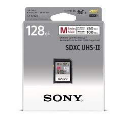 SONY 128GB SDXC karta, UHS-II, 260R/100W