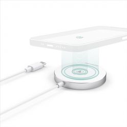 Hama MagCharge FC15, bezdrátová MagSafe nabíječka, 15W, bílá, USB-C