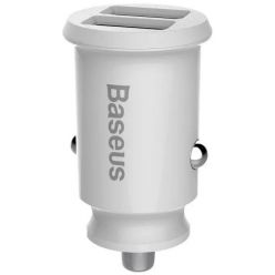 Baseus CCALL-ML02 Grain Nabíječka do Auta 15.5W 2x USB White