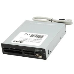 Akasa AK-ICR-07, interní čtečka paměťových karet, podpora SDXC, USB 2.0, černá
