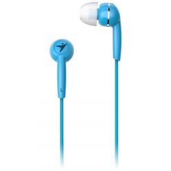 Genius HS-M320, sluchátka do uší s mikrofonem, modrá