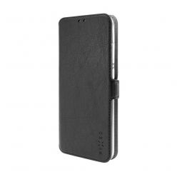 Tenké pouzdro typu kniha FIXED Topic pro Motorola Moto E7 Power/E7i Power, černé