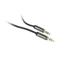 Cablexpert Premium Quality propojovací kabel jack 3.5mm M/M, 1m, pozlacený