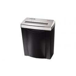 HAMA skartovačka Basic X6A/ formát A4/ křížový řez/ 4x39 mm/ úroveň ochrany 2/ bezpečnostní úroveň 3/ černo-stříbrná
