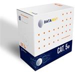 DATAWAY FTP venkovní kabel Cat5e, drát, PE, Fca (305m box)