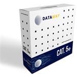 DATAWAY UTP kabel Cat5e, drát, PE, Fca (100m box)