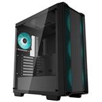 DEEPCOOL skříň CC560 / ATX / 4x120 mm fan / USB 3.0 / USB 2.0 / černá