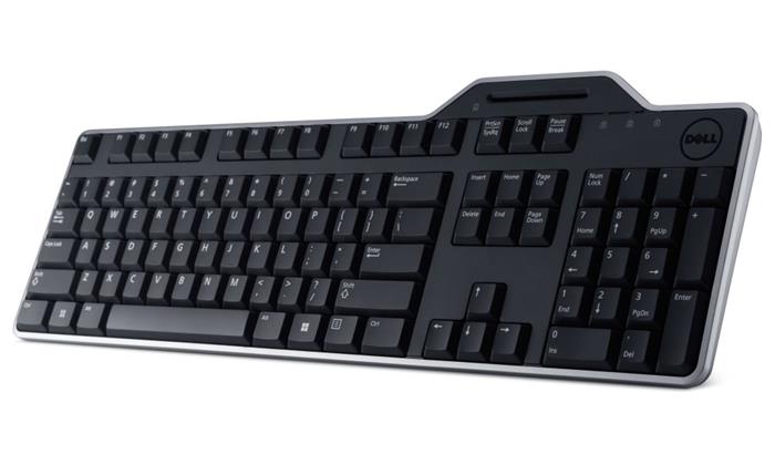 DELL KB-813, klávesnice se čtečkou čipových karet, USB, CZ, černá