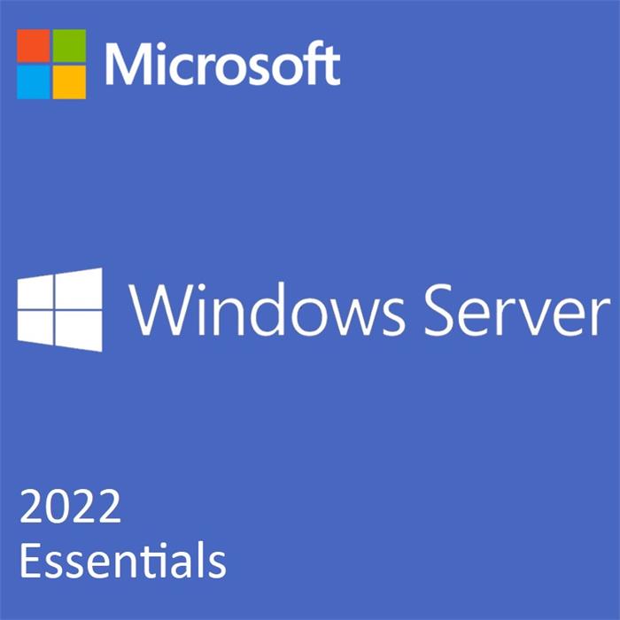 DELL MS Windows Server 2022 Essentials/ ROK (Reseller Option Kit)/ OEM/ pro max. 10 CPU jader/ max. 25 uživatelů