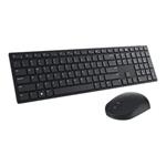 Dell Pro Keyboard and Mouse - KM5221W - Ukrainian (QWERTY) - Black