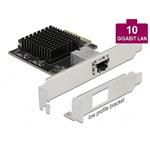 Delock 10Gbps síťová karta, Aquantia AQC107, 1x RJ-45, PCIe-x4 3.0