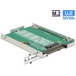 Delock 2.5” Převodník U.2 SFF-8639 > M.2 NGFF NVMe Key M