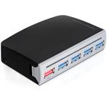 Delock 4-portový USB 3.0 hub, interní/externí