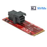 Delock Adaptér M.2 Key M > SFF-8643 NVMe