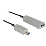 Delock aktivní optický prodlužovací kabel USB 3.0, 20m 