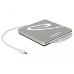 Delock externí box na slim SATA optickou mechaniku 9,5 / 12,7 mm, USB-C, stríbrný