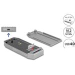 Delock externí box na SSD M.2 (PCIe), USB 4.0 - beznástrojový