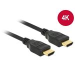 Delock kabel HDMI 2.0, propojovací, délka 1m