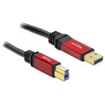 Delock kabel USB 3.0 typ A samec > USB 3.0 typ B samec 3 m Premium