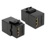 Delock Keystone modul HDMI samice > HDMI samice, černý